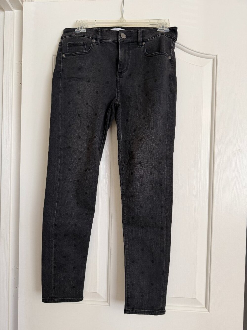 NWOT NEW Loft Size 4 (29" waist) Polka Dot Modern Skinny Jean
